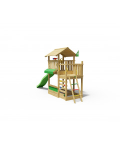 Jungle Bayou | Houten speeltoestel met glijbaan & winkeltje