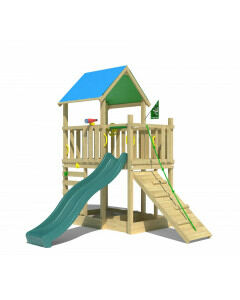 Jungle Wonder | Houten speeltoestel met glijbaan