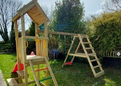 Jungle Gym Speeltoestel met Picnicktafel